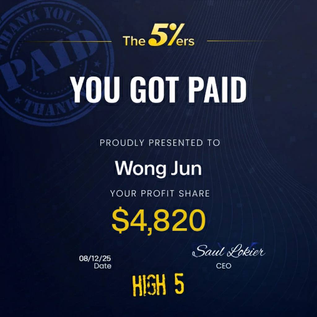 The 5%ers — You Got Paid